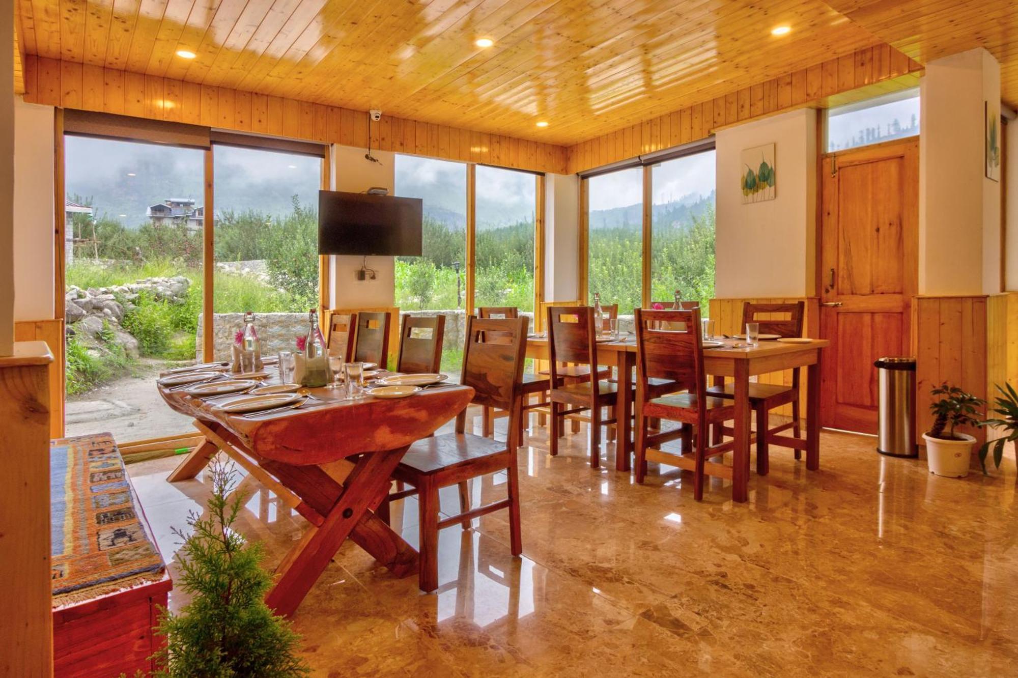 La Aero Resort Home In Snow Mountains มะนาลี ภายนอก รูปภาพ